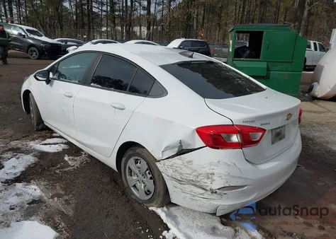2016 Chevrolet Cruze Ls Auto из США, поврежденный, VIN 1G1BC5SM3G7281668